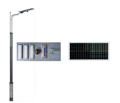 Kaikki yhdessä Solar Street -valossa kameralla